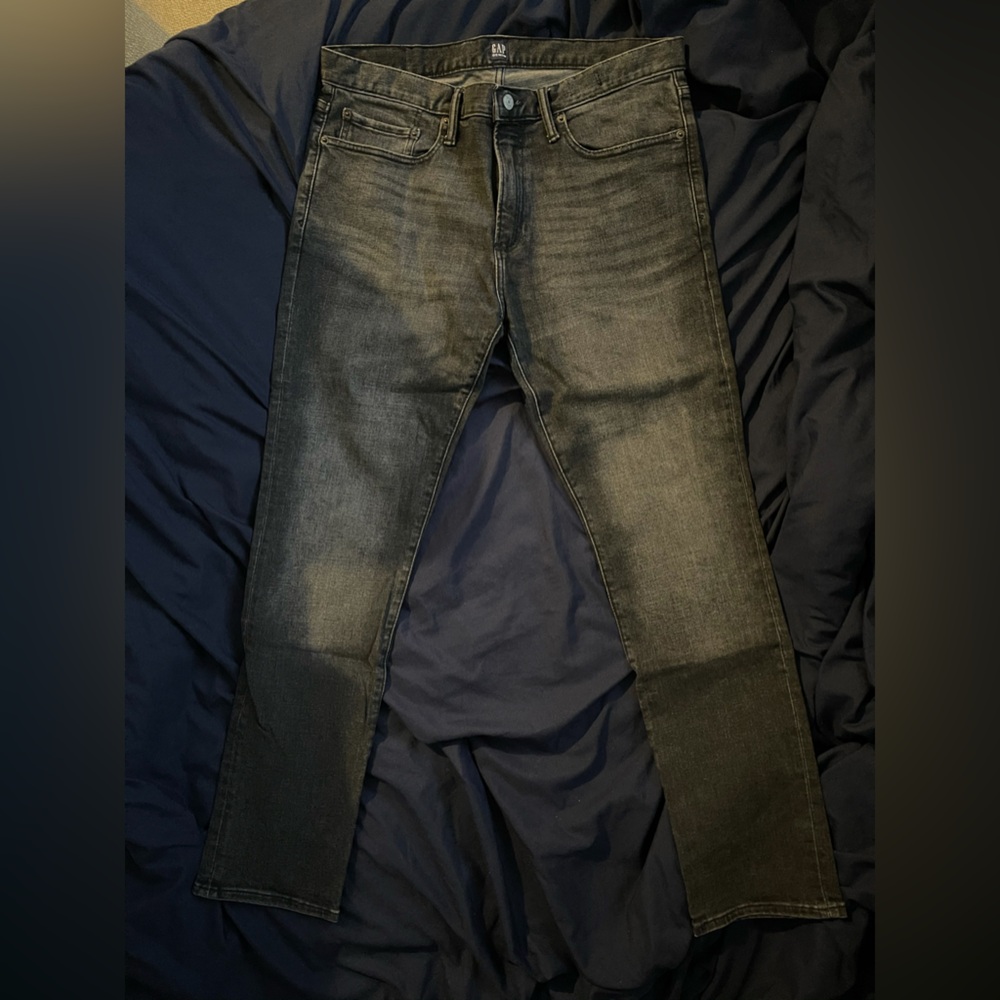 GAP Skinny Jeans in Grey Wash 33x30